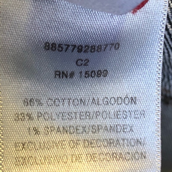 Bongo Distressed Denim Jeans size 7 - Picture 8 of 12